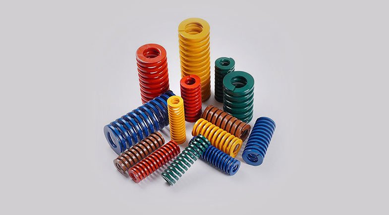 Image of a color-coded Die Spring